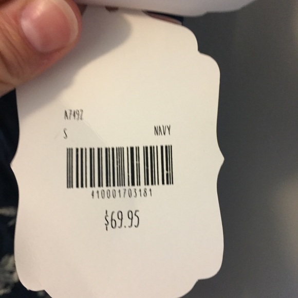 NWT Altar’d State Navy Lace Floral Dress - Picture 4 of 4